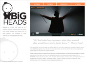 BigHead Network Responsive Web Design