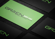 GR3EN INC Business Card Design