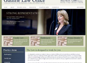 Guthrie Law Office Web Design